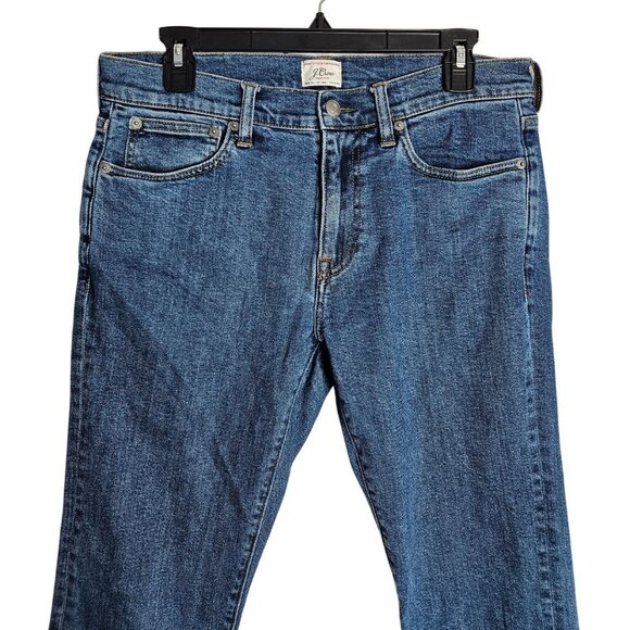 J.Crew Mens Slim Fit 484 Denim Jeans W31 L30 Medium Wash - Picture 3 of 11